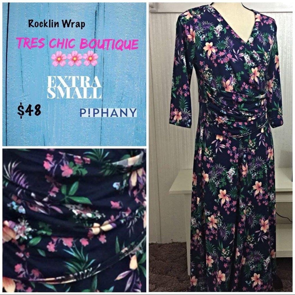🚫SOLD🚫 Honey & Lace Rocklin Wrap Dress